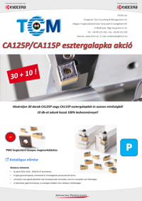 Kyocera – CA125P/CA115P esztergalapka