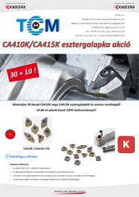 Kyocera – CA410K/CA415K esztergalapka
