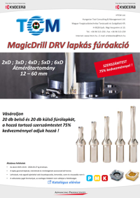 Kyocera – MagicDrill DRV lapkás fúró