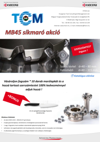 Kyocera – MB45 síkmaró